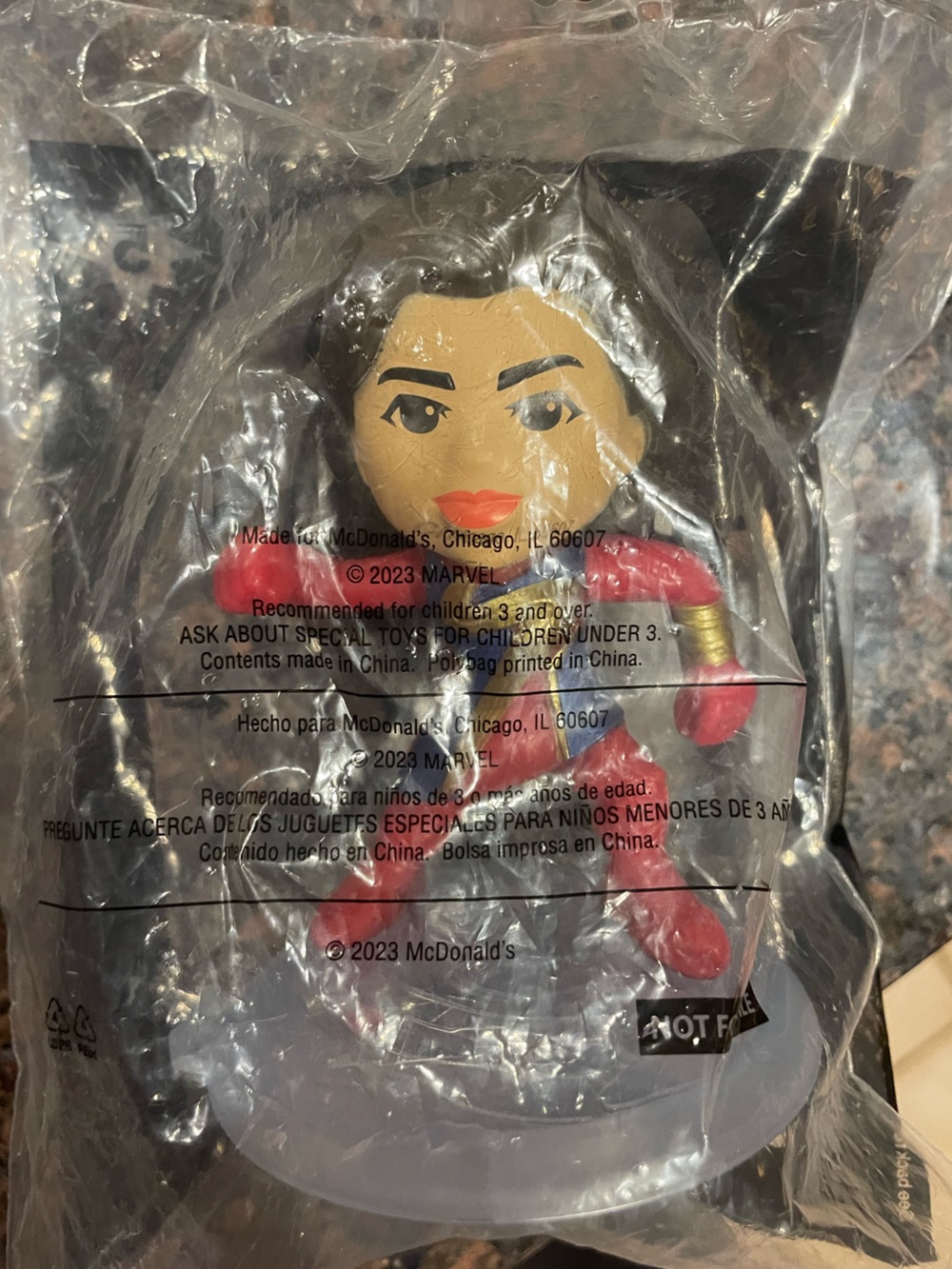 Miss Marvel (The Marvels) Happy Meal Toy